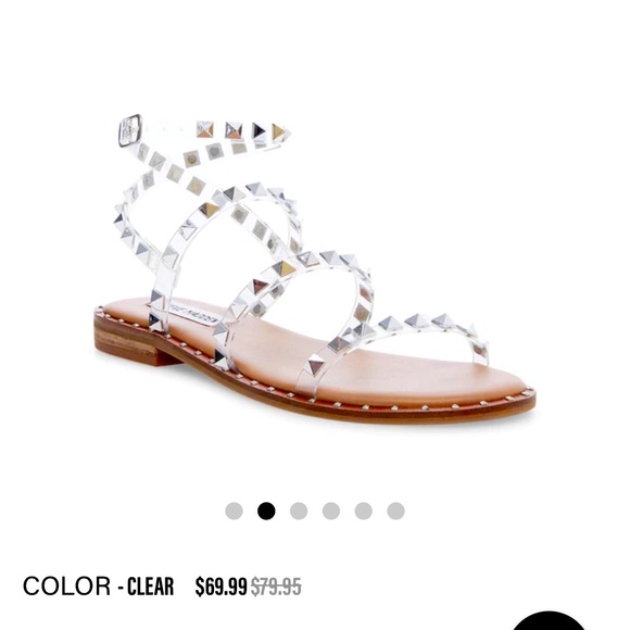 New Steve Madden clear studded sandals! 😍 - Picture 2 of 2